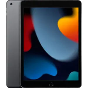 Apple - Geek Squad Certified Refurbished 10.2-Inch iPad - Space Gray (TI-GSRF MK2K3LL/A)