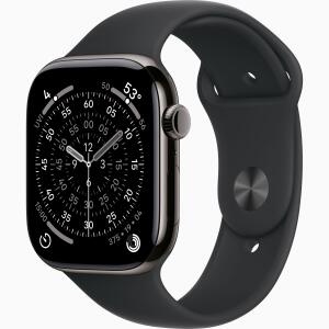 Apple Watch Series 11 Titanium GPS ( Rubber, Sport Band )