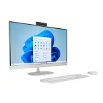HP 27" FHD Touch-Screen All-in-One Desktop– Intel Core Ultra 7, 16GB RAM, 1TB SSD – Shell White