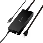 j5create 100W Super Charger (Works with Chromebook Certified) – Black