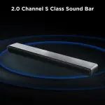 TCL - S4BH S Class 2.0 Channel Sound Bar with Dolby Atmos, DTS Virtual:X, and Bluetooth Music Streaming - Black (S4BH)