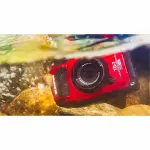 Olympus OM SYSTEM TG-7 4K Waterproof Digital Camera – Red