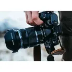 Olympus OM SYSTEM OM-1 4K Mirrorless Camera with Lens – Black