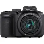 Minolta ProShot MN40Z 20MP Bridge Camera with 40x Zoom – Black