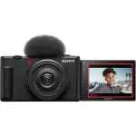 Sony ZV-1F Vlog Camera for Content Creators – Black