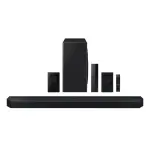 Samsung - HW-Q850D/ZA 7.1.2 Channel Wireless Dolby ATMOS Soundbar + Rear Speakers - Black (HW-Q850D)