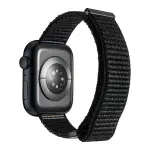 Insignia™ - Active Nylon Band for Apple Watch 44mm, 45mm, 46mm Series 10, and Apple Watch Ultra 49mm (All Series) - Black (NS-AWB45ANYB)