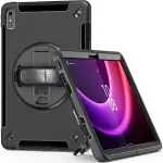SaharaCase - Protection Hand Strap Series Case for Lenovo Tab P11 (Gen 2) - Black