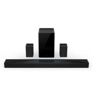 TCL - Q85H Q Class 7.1.4 Channel Sound Bar with Dolby Atmos, Wireless Subwoofer - Black (Q85H)
