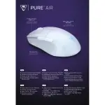 Turtle Beach - Pure Air Ultra-Light Wireless RGB Gaming Mouse - 26K DPI - White