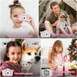 Contixo KC3 Kids 1080P Selfie Camera with Games – Pink