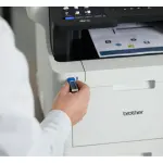Brother - MFC-L8900CDW Wireless Color All-in-One Laser Printer - White (MFC-8900CDW)