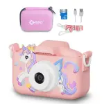 Contixo KC3 Kids 1080P Selfie Camera with Games – Pink