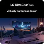 LG UltraGear 32" OLED Gaming Monitor - 4K 240Hz / FHD 480Hz, 0.03ms, G-SYNC, FreeSync Pro - Black