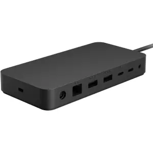 Microsoft - Surface Thunderbolt 4 Dock - Black (T8H-00001)