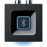 Logitech - Wireless Bluetooth Speaker Adapter - Black (980-000910)