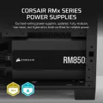 CORSAIR RM850x RMx Series Fully Modular ATX Power Supply – Black