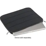 Solo New York - Bond Padded Ultrabook Sleeve for 17.3" Laptop - Black (PRO117-4)