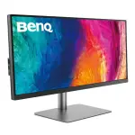 BenQ - AQCOLOR PD3420Q Designer 34" IPS LED 60Hz WQHD Monitor with HDR Mac Compatible (USB-C/ HDMI/ DP) - Gray
