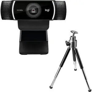 Logitech C922 Pro Stream 1080p Webcam – Black
