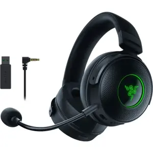 Razer - Kraken V3 Pro HyperSense Gaming Headset for PC - Wireless- Black (RZ04-03460100-R3U1)