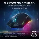 Razer - Cobra Pro Optical Gaming Mouse with Chroma RGB Lighting - Wireless - Black (RZ01-04660100-R3U1)