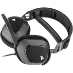 CORSAIR - HS80 RGB Wired Gaming Headset for PC - Carbon