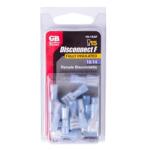 Gardner Bender (15-Pack) 1/4 in. Fully Insulated Wire Disconnects in Blue (15-153F)