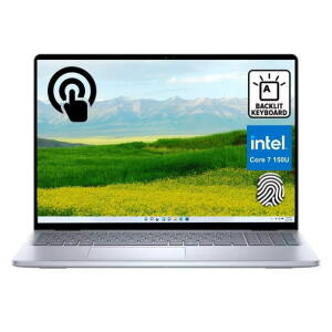 Dell Inspiron 16" Touch Laptop, Core 7 150U, 32GB RAM, 1TB SSD, Backlit KB, Wi-Fi, BT, Win 11 Home – Blue