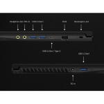 MSI GF63 Thin 15.6" Gaming Laptop, Intel i5-11400H, GTX 1650, 8GB RAM, 256GB SSD, Windows 11