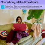 Restored HP 15-FD0083WM 15.6" HD, Pentium N200, 4GB RAM, 128GB SSD, Win 11 Home, Scarlet Red