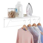 Everbilt Laundry Shelf - 24 in. W x 7 in. H x 12 in. D Wire Shelf (90258)