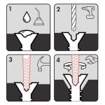 RYOBI Spiral Screw Extractor Set (5-Piece)