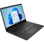 HP 14, Celeron N4120, 4GB RAM, 128GB eMMC, HD Display, Win 11 S, Jet Black (14-dq0761dx)