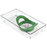 interDesignLinus Drawer Organizer, Plastic - 6 in x 12 in x 2 in (52691CX)