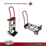Milwaukee 300/500 lb. Capacity Convertible Hand Truck (33700)