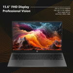 HP Essential 255 G10 15.6" Laptop, AMD Ryzen 5 7530U, 16GB RAM, 512GB SSD, Windows 11 Pro, Silver