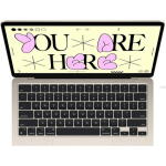 Restored 2022 Apple MacBook Air 13.6", M2, 8GB RAM, 256GB SSD, Starlight