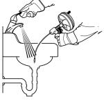 RIDGID Kwik-Spin+ ¼ in. x 25 ft. Drain Cleaning Snake Auger with Autofeed Trigger (57038)