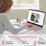 Molegar 15.6" Laptop, Intel N5095, 16GB RAM, 1TB SSD, FHD IPS, USB-C, Wi-Fi 5, 4-Hr Battery