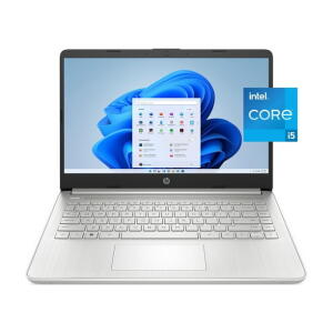 HP 14" Laptop, i5-1135G7, 8GB RAM, 256GB SSD, Natural Silver (14-dq2078wm)