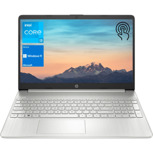 HP 15.6" Touch Laptop, i3-1115G4, 12GB RAM, 256GB SSD, Win 11 Home