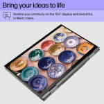 HP Envy x360 15.6" Touch, Ryzen 5, 12GB RAM, 256GB SSD, Win 11 (15-ey1077wm)