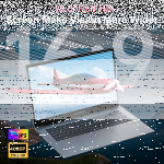 NIPOGI AX18 18.5" FHD Laptop, Intel Alder Lake N150, 16GB RAM, 512GB SSD, Windows 11 Pro