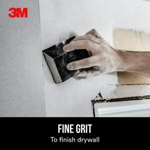 3M 2 7/8 in. x 4 7/8 in. x 1 in. Fine Angled Drywall Sanding Sponge (CP-042NA)