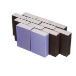 3M 2-7/8 in. x 4-7/8 in x 1 in. 100 Grit Single Angle General Purpose Sanding Sponge, Fine (12 Pack) (CP040-12P)