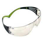 3M SecureFit 400 Series Black/Neon Green Frame with Anti-Fog Lens Safety Eyewear (3-Pack) (SF400-W-3PK)