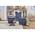 HDX 30 Gal. Storage Tote in Ink (2130-4415707)