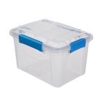 Ezy Storage18L/19Qt Waterproof Clear Latch Tote IP-67 (FBA34060)