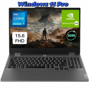 Lenovo LOQ 15.6" FHD, i5-13450HX, RTX 4050, 32GB DDR5, 2TB SSD, Win 11 Pro